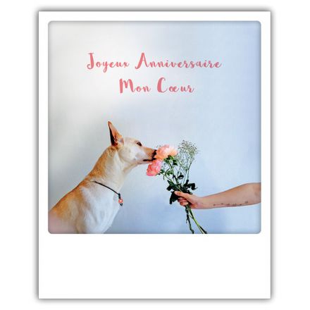 Carte Pickmotion Joyeux Anniversaire Mon Coeur