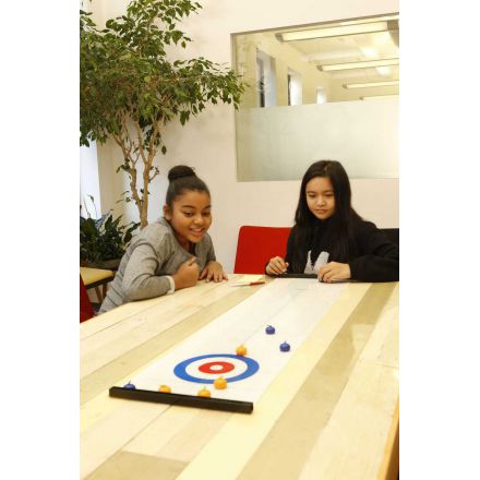 Jeu de curling pour table