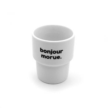 Tasse gobelet - Bonjour qui - Morue