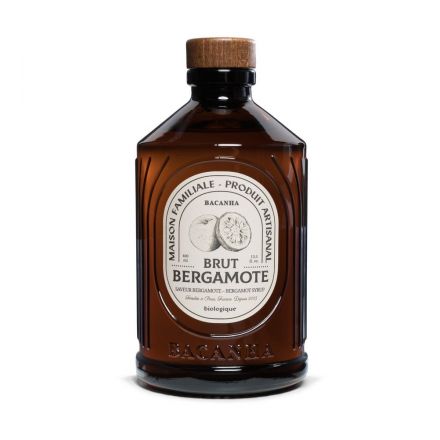 Sirop brut biologique - Bacanha - Bergamote