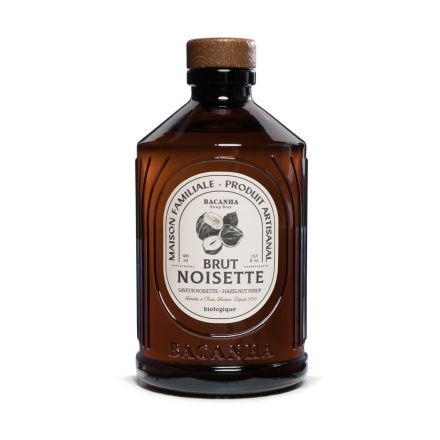 Sirop brut biologique - Bacanha - Noisette