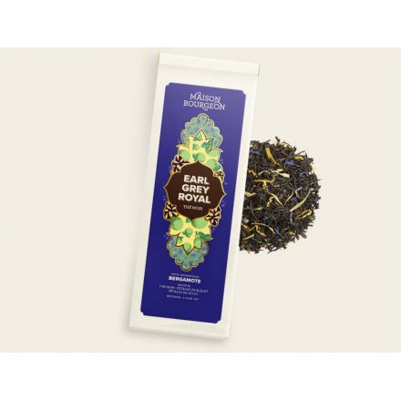 Sachet 100 g - Thé noir - Earl grey Royal 