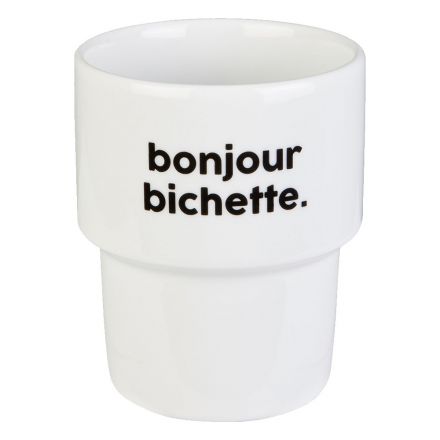 Tasse gobelet - Bonjour qui - Bichette Félicie Aussi