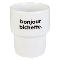 Tasse gobelet - Bonjour qui - Bichette Félicie Aussi