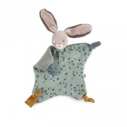 Doudou lapin sauge - Trois petits lapins