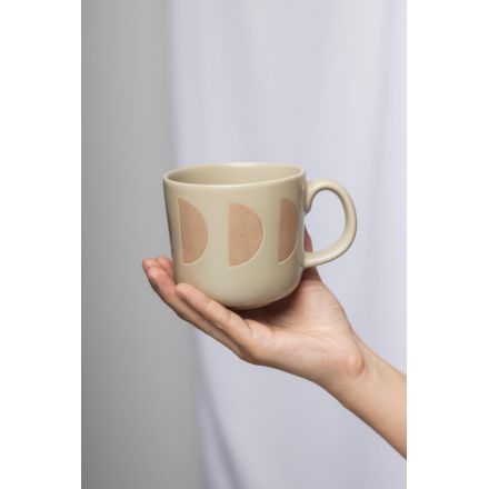 Mug Art deco - 400 ml - Vert 