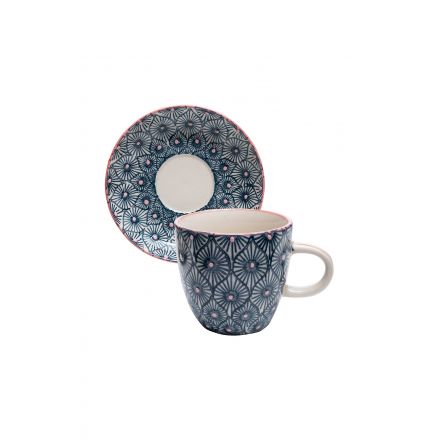 Set expresso - Tasse + Sous tasse - 75 ml 