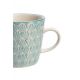 Tasse - Art deco - 275 ml - Triangles bleus