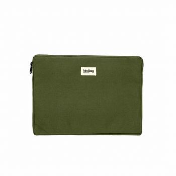 Housse ordinateur - 13' - Ava - 24 x 34 cm - Olive