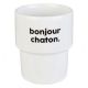 Tasse gobelet - Bonjour qui - Chaton - Félicie Aussi