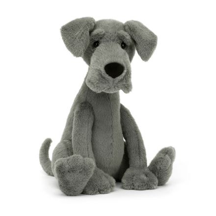 Peluche Jellycat - Chien Gris - Zeus 