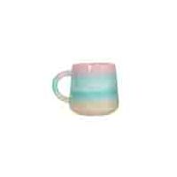 Mug pastel ombres rose/vert