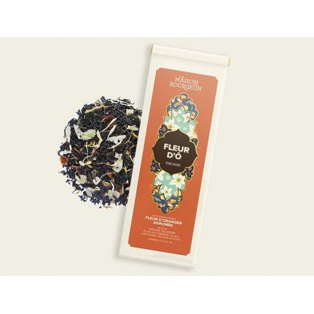 Sachet 100 g - Thé noir - Fleur d'O