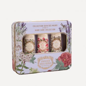 Coffret 3 crèmes main 30ml verveine rose lavande