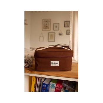 Trousse de toilettes Hindbag - Vanity Gaspard - Chocolat